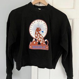 Scotch & Soda Stargazer Crop Sweatshirt - Size S